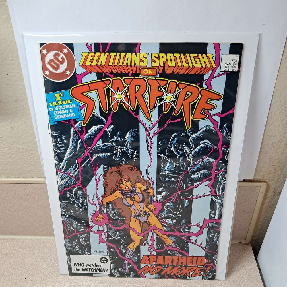AC/DC Teen Titans Spotlight Comic Cover